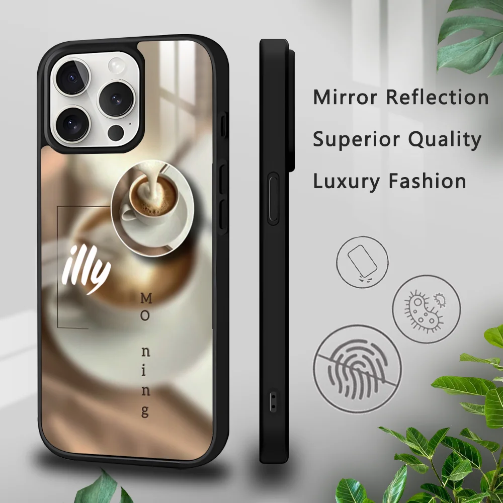 I-illyes Coffee Phone Case For iPhone 16 15 14 13 12 11 Pro Xs Max Mini Plus Celulares Hard Funda