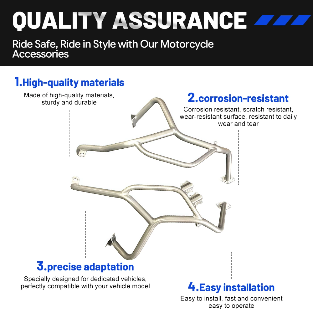 Motorcycle Engine Tank Guard  Crash For BMW F800GS F700GS F650GS 2008-2018  Bars Bumper Stunt Cage Protect