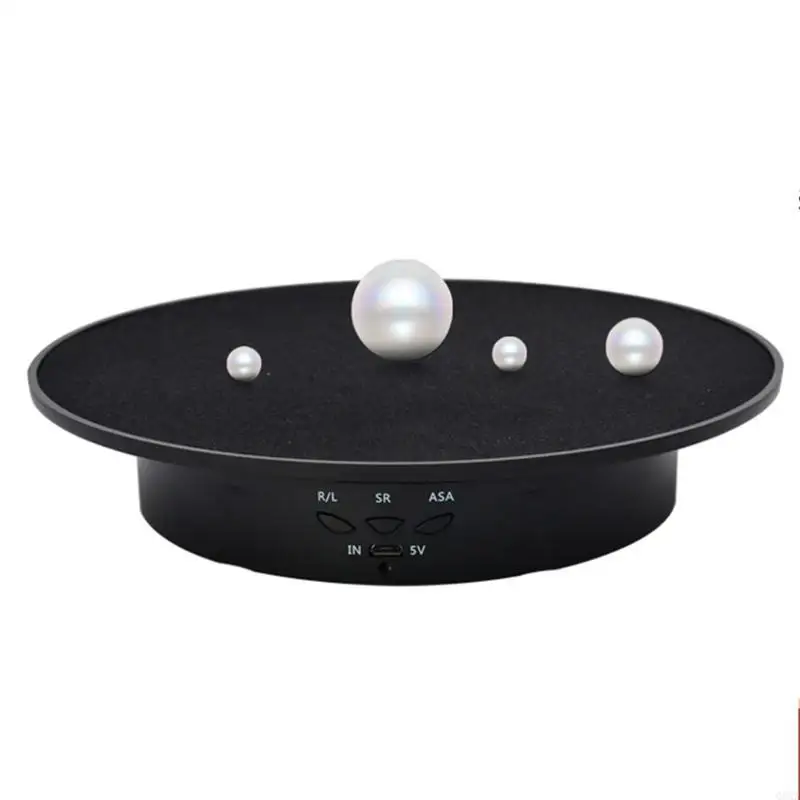 

Q0KA Electric Rotating Display Stand Shop Display Turntable Mirror Spinning Base