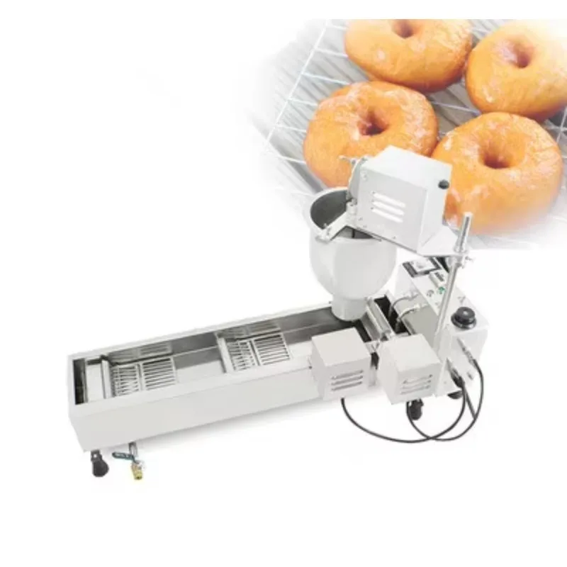 Commercial Donut Making Machines Mini Doughnut Fryer Machine Automatic Donut Maker