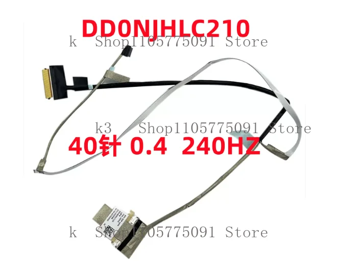 New original LCD Screen Video Display Flex Cable for ASUS FA506QR FA506QM DD0NJHLC210 40PIN 240HZ 0.4