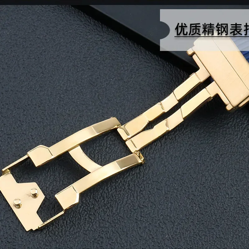 อุปกรณ์เสริมนาฬิกา 27 มม.x 17 มม.สําหรับ HUBLOT Series สายนาฬิกาซิลิโคน 22 มม.หัวเข็มขัดยางผู้ชายเข็มขัดสายรัดข้อมือสร้อยข้อมือ