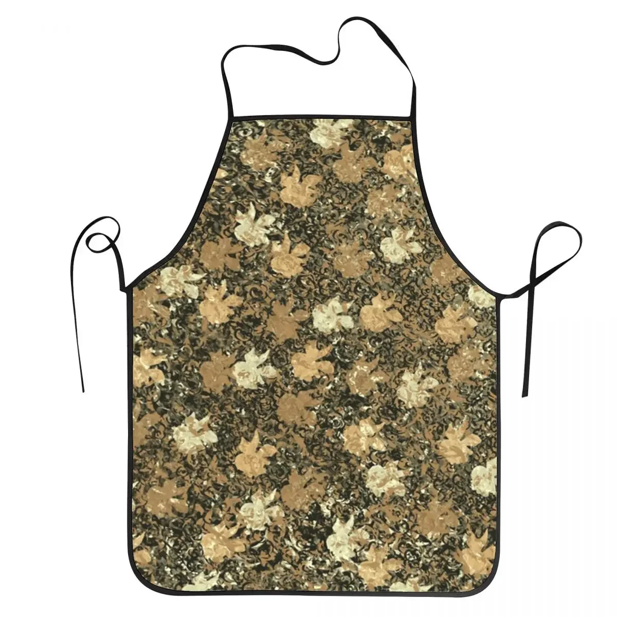 

Gardenia In Bloom Aprons Chef Cooking Cuisine Tablier Waterproof Bib Kitchen Cleaning Pinafore for Women Men Gardening