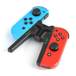 Impugnatura di ricarica per supporto Joycon per caricabatterie Controller Nintendo Switch per Jon Con Nintendo Switch accessori Oled