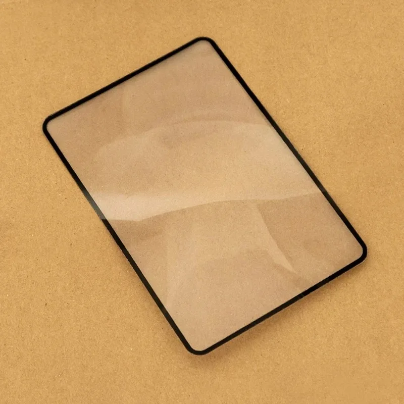 Page Magnifying Sheet 3X PVC Lightweight Fresnel Lens Card Magnifiers Magnifying Glass for Reading Small Patterns Maps