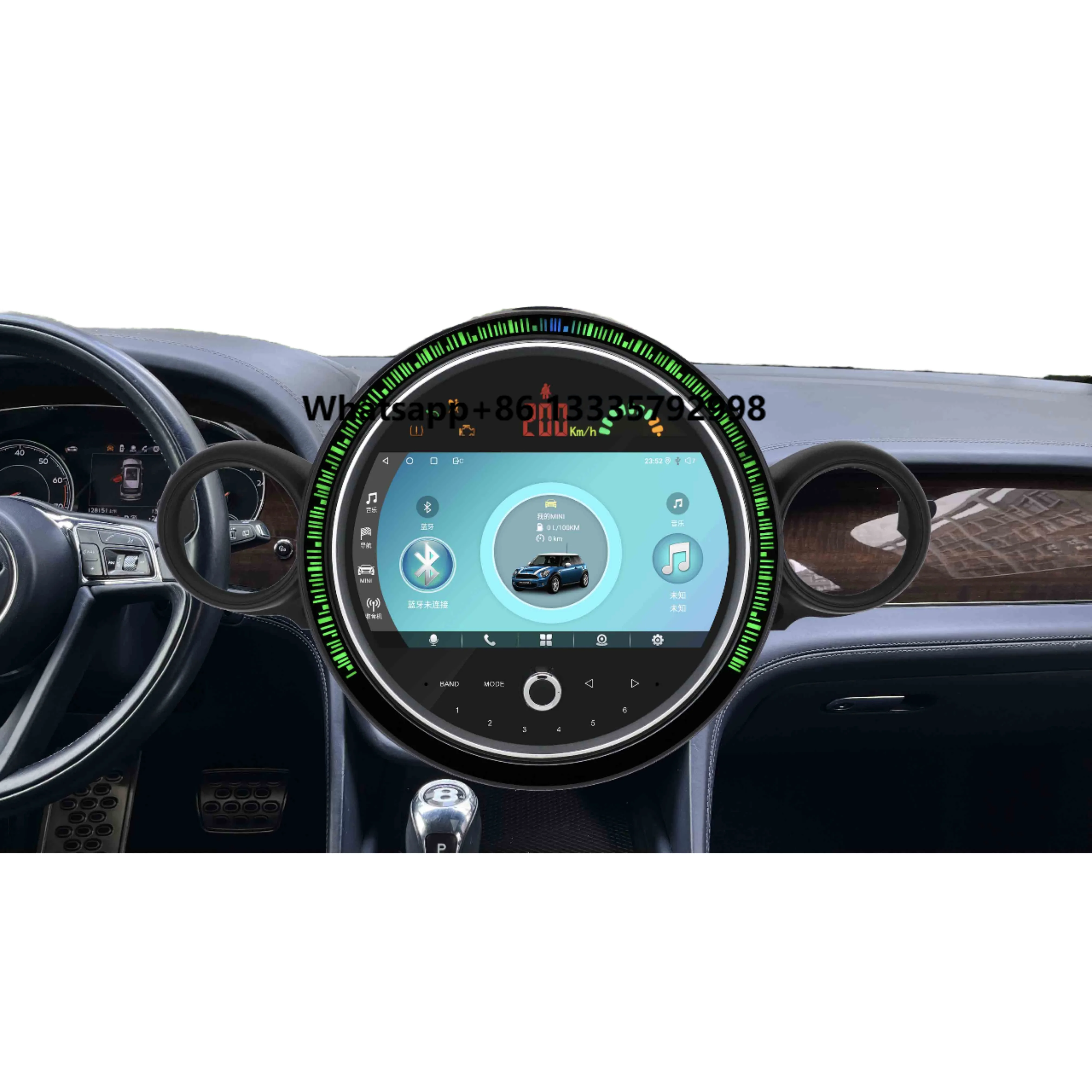 

9 Inch BMW‘ Mini R56 2007 2010 Car Radio Navigation Wireless CarPlay GPS Android 12 IPS Video Stereo Multimedia 256GB Multimedia