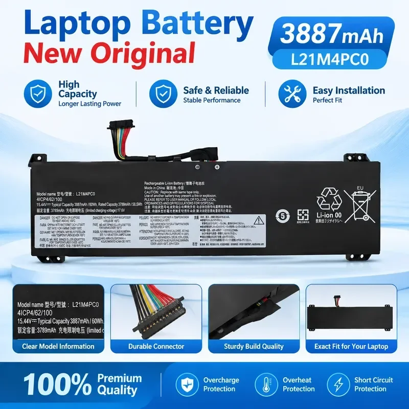 [NEW] L21M4PC0 battery For Lenovo Savior Y7000 IRX9 R7000 APH9/AHP9