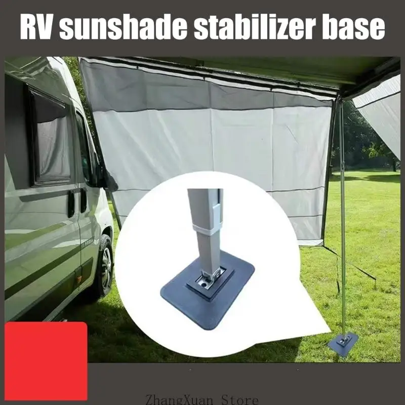 Motorhome Shade Leg Pad Set of 4 with Two-Hole Placement Area 3XUF