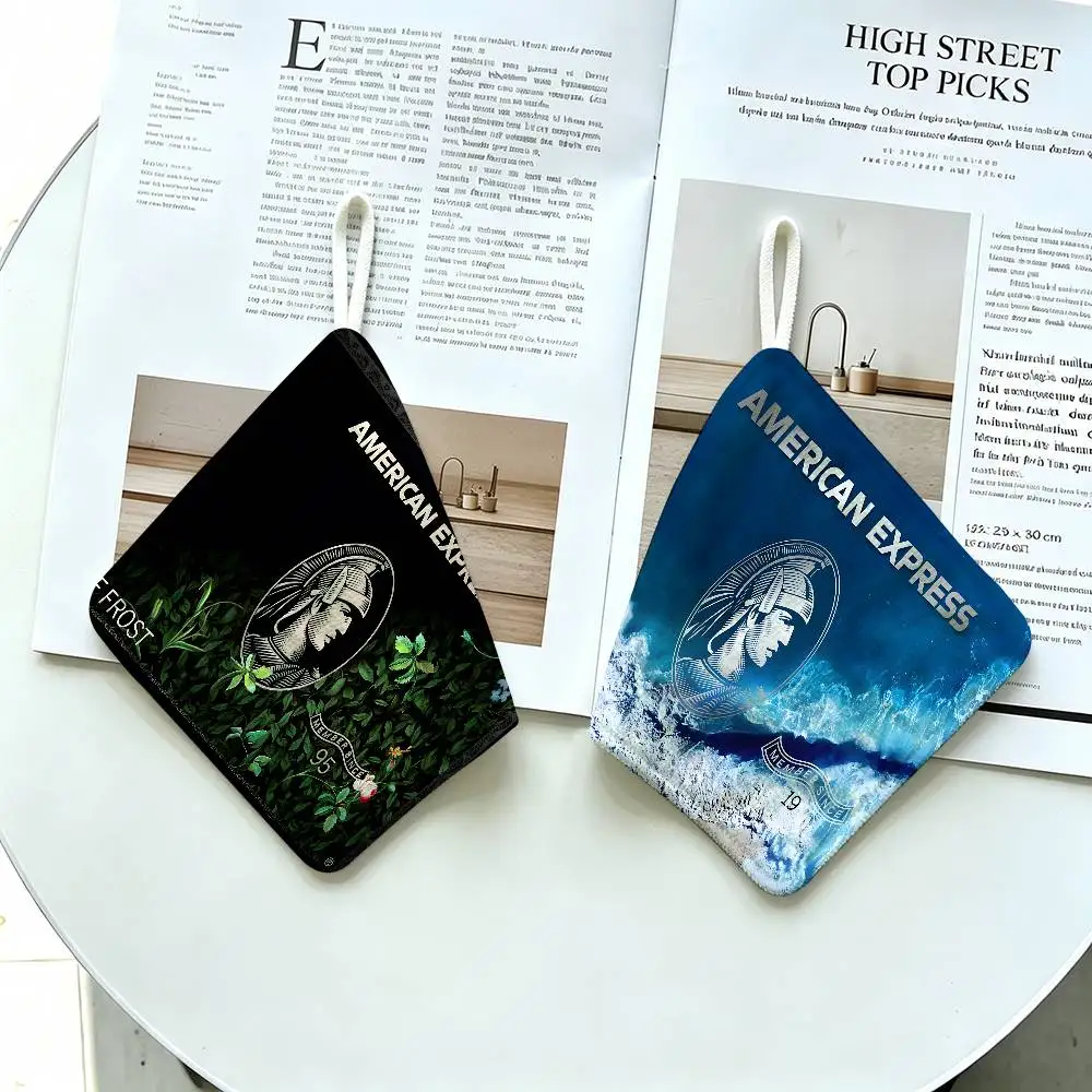 American e-Express Hanging Polyester Cotton Towel, Reusable Hand Wiping Cloth, Wear Resistant for Home Kitchen Sink
