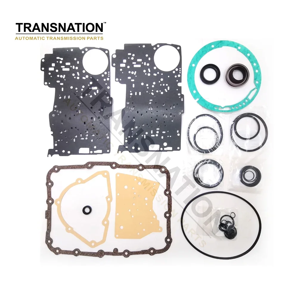 Transnation 5R55S Auto Transmission Rebuild Kit Overhaul Seals Rings Gaskets With Clutch Plate For FORD RWD 5-Speed B137800B