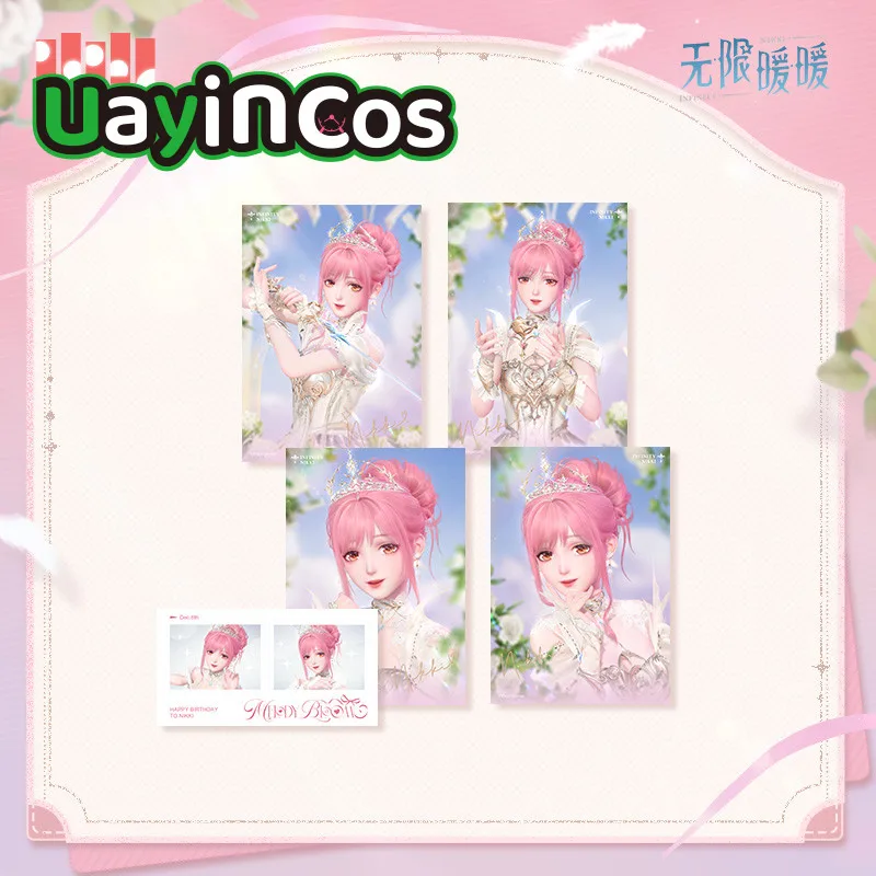 

Original Shining Nikki Photo Set Badge Shikishi Colored Paper Stand Stuffed Plushie Doll Keychain Anime Game Toy kids Gifts