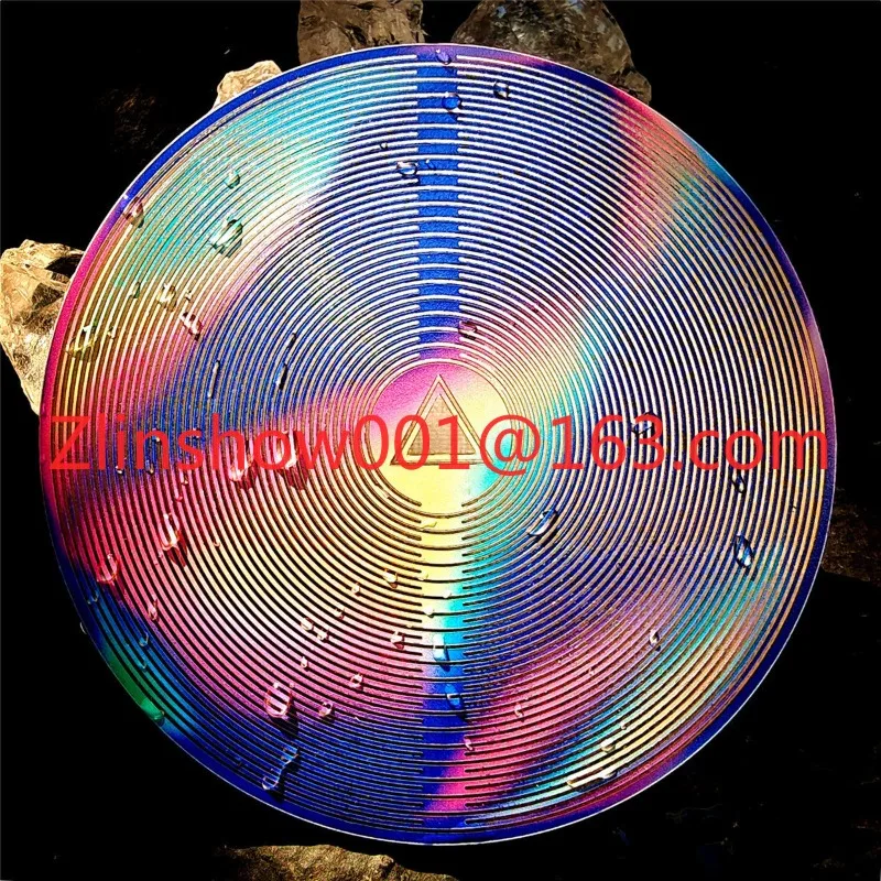 Polarizing disc Multi-frequency oscillation Wheel pulse Healing Degaussing Purification Charging Meditation Antenna Energy disc