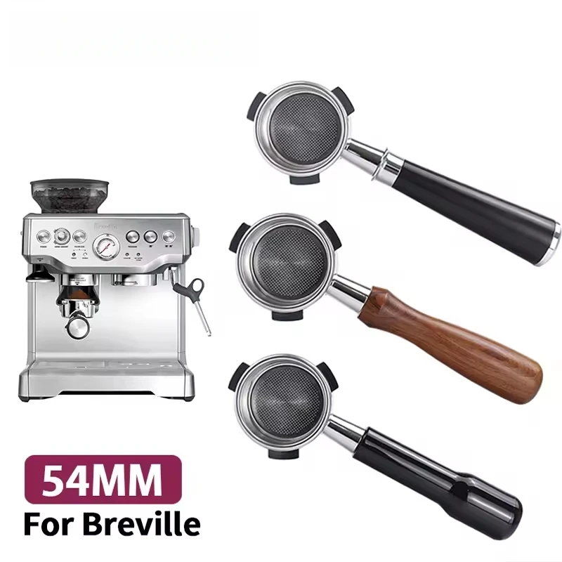 54mm Bottomless Portafilter Fit Breville Barista Express Machines BES870XL 880BSS 878BSS 840XL 500BSS 450BSS BES500