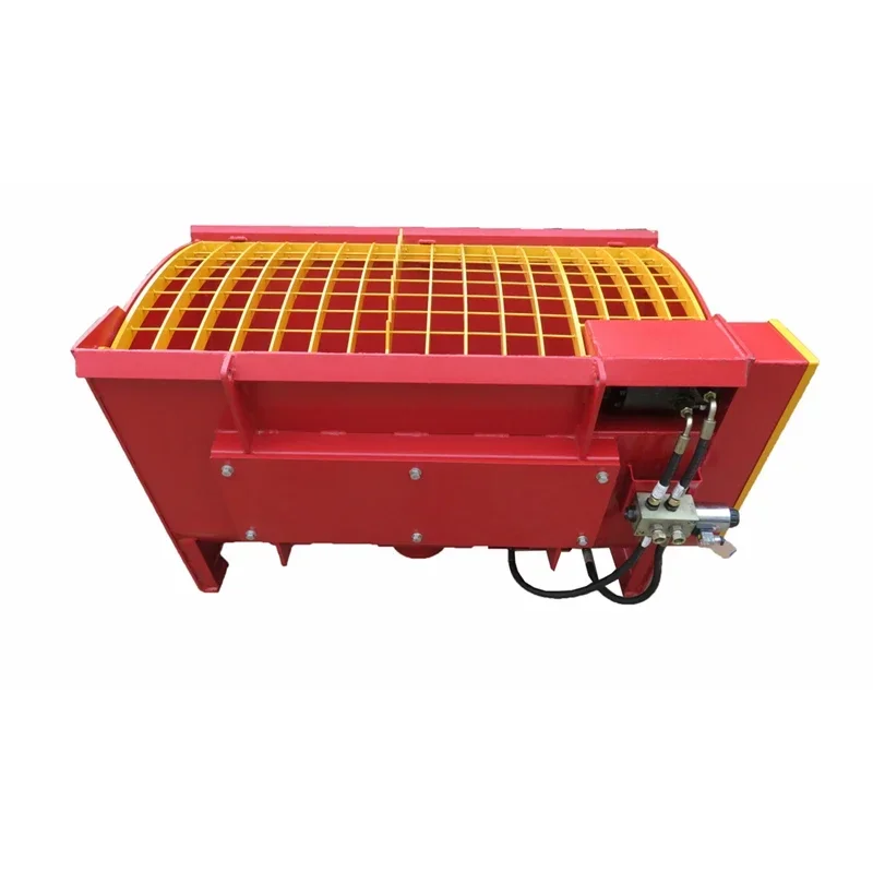 Forced concrete mixer with thickened steel plate