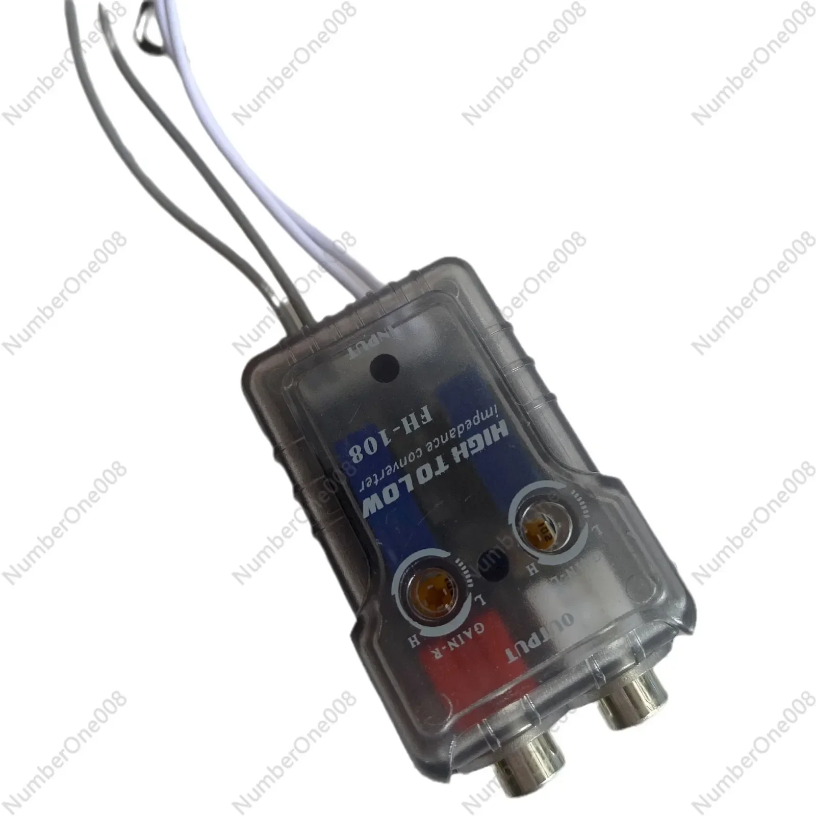 New Low Frequency Converter with Delay Function Power Amplifier Subwoofer Car Audio FH-108/FH128 High To Low