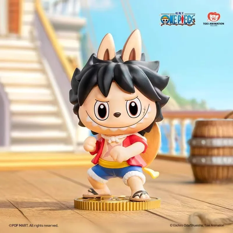 Labubu One Piece Series Blind Box One Piece Luffy Joba Handmade Cute Birthday Gift Wholesale Collection Presents Boy Or Girls