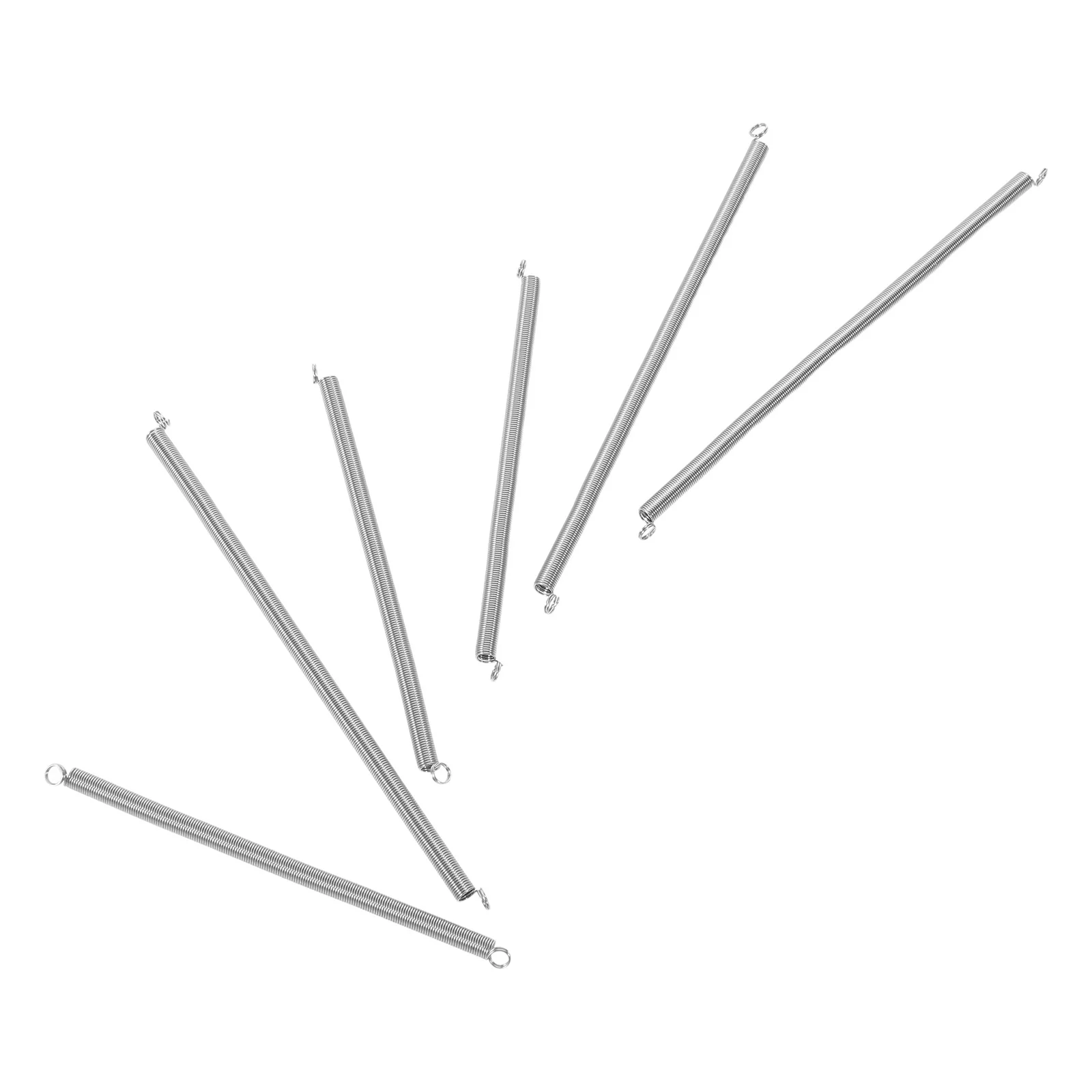 

6Pcs Double Hook Tension Springs Small Extension Stainless Steel Replacement Springs for Stapler Office Repair Craft Projects
