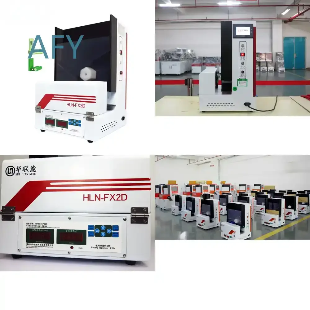 2-Channel Automatic Cylindrical Battery Sorter for 18650 Lithium Battery Sorting Machine for Battery Grading Equipment for