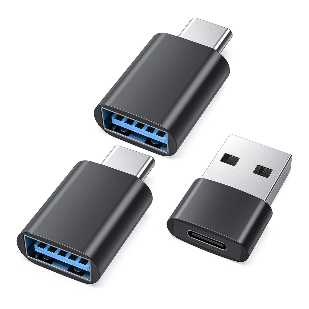 USB Adapter for USB hub to USB-C standard/USB-C to USB standard Compatible With EMEET Webcams