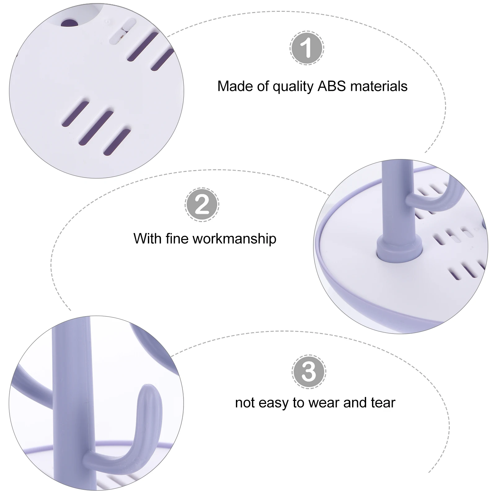 

Bottles Drain Rack Storage Dying Clothing Dryer Milk Hanger Purple Mug Holder Stand Draining