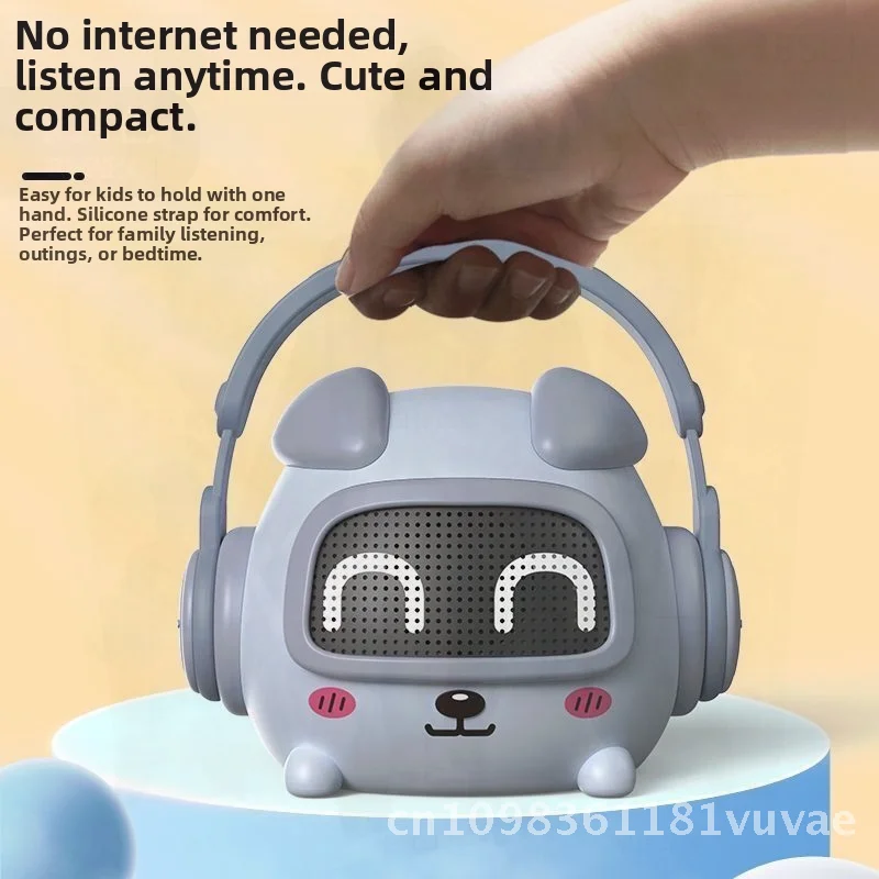 Baby Early Education Multifunctionele verhaalmachine Bluetooth-luidspreker Oplaadbaar babyjongens en meisjes Interactief leerspeelgoed