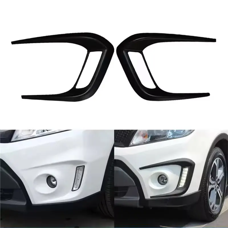 

For Vitra 2016-2020 71718D56P00C5PK 71728D56P00C5PK Front Fog Light Cover Grille Car Replacement Part