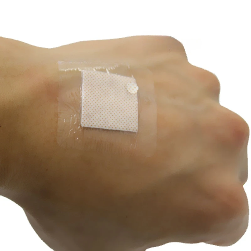 50pcs/set Waterproof Band Aid Transparent Non-transparent Wound Plasters Square Round Shape Available Skin Patch Woundplaste