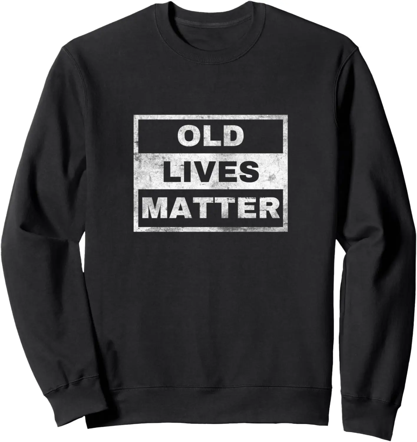 Old Lives Matter Vintage Distressed Sweatshirt