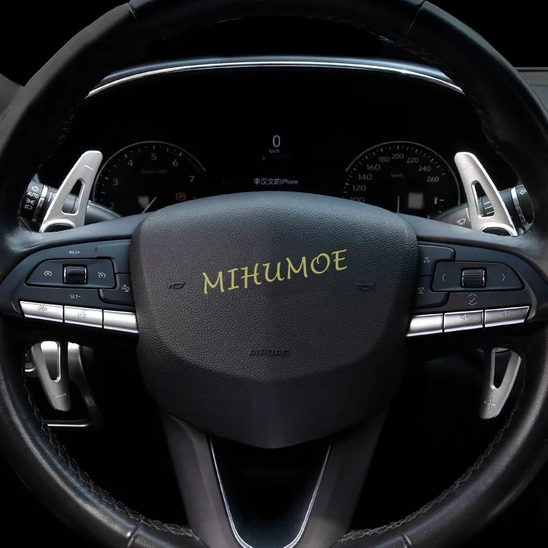For 2020-2025 Cadillac XT4 XT6 CT4 CT5 Aluminum Alloy Car Paddle Shifter Steering Wheel Paddles Extension Interior Trims