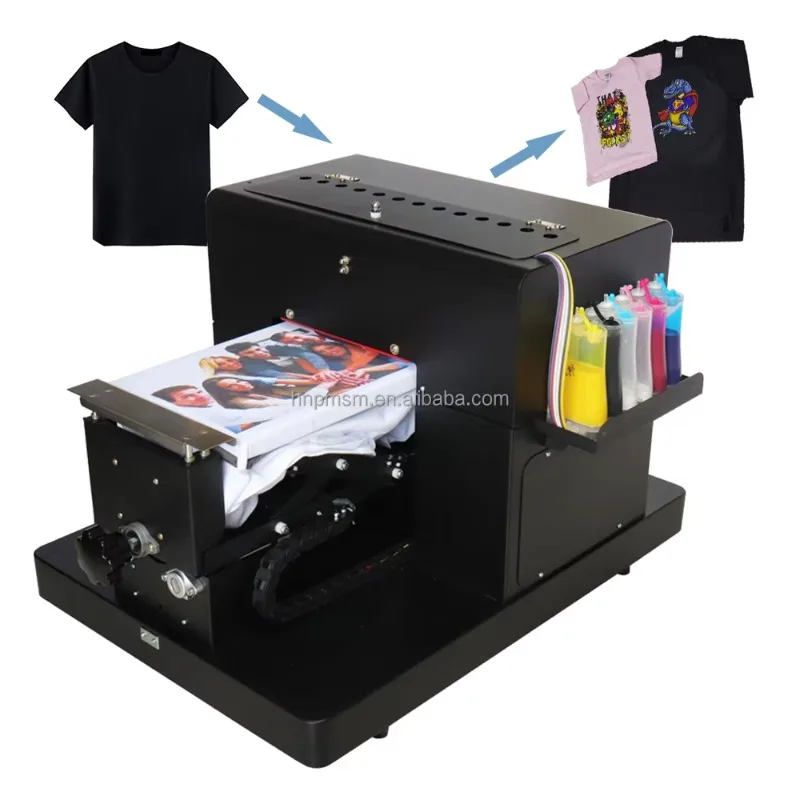 T Shirt Printer Multifunctional Dtg Printer Durable Dtg Flatbed Printer