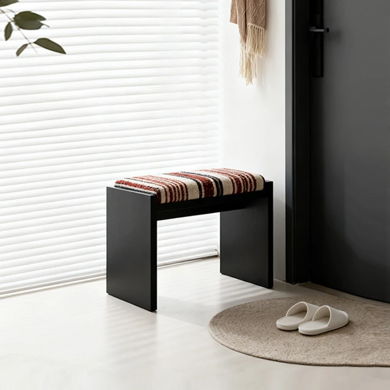 Modern simple medieval style new small size makeup stool designer medieval light luxury French high value sedentary