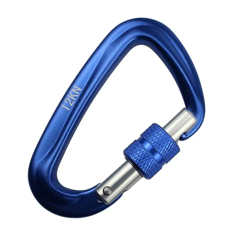 

652F Aluminum Alloy Climbing Carabiner Suspension Swing Safety Clip Easy to Use