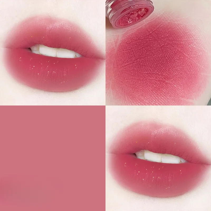 Make-up heiße Lippen glasur Samt nebel Lippen schlamm 6 Farben optional einfach auf Make-up, um Farbe flachen Preis Lip gloss zu verbessern