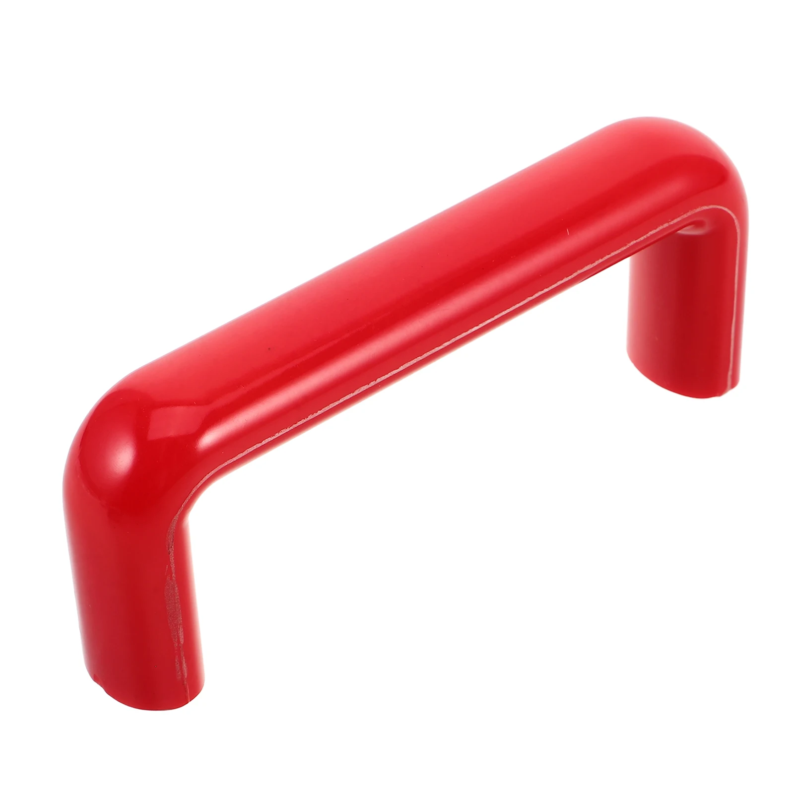 

1pcs Heavy Duty U Shaped Pull Replacement Red Industrial Machine Grip M8 Thread Hole Centers For Oven Door Cabinet