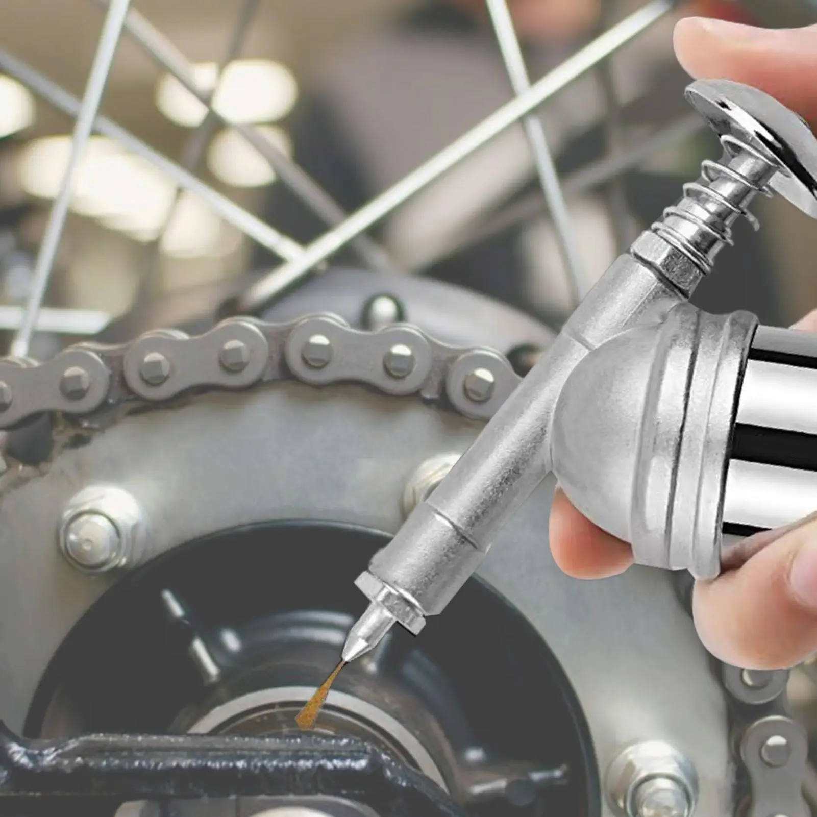 80cc قدرة 1000PSI الناتج ضغط مزيتة صغيرة الشحوم بندقية أدوات يدوية آلة يده مزيتة الضغط العالي