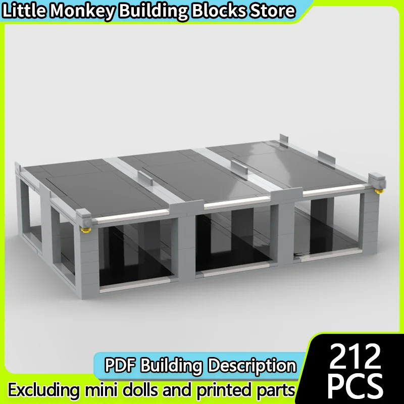 

City Street View Model MOC Building Bricks Classic Garage V1 Modular Technology Children Holiday Gifts Assemble Toys Suit