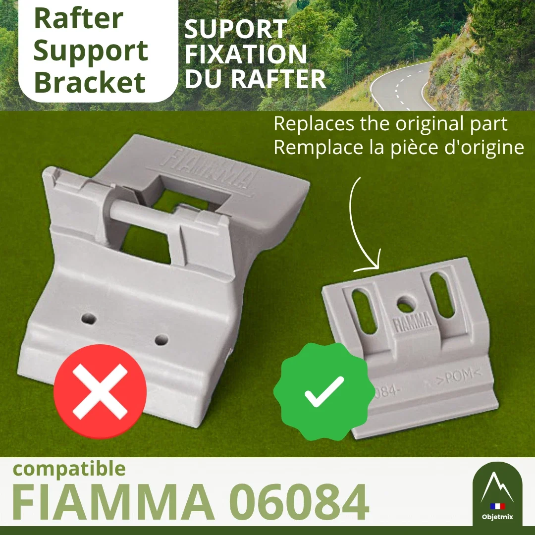 Rafter Support Bracket 98655-542 For FIAMMA F45/F70 06084/06085 Camper Accessories