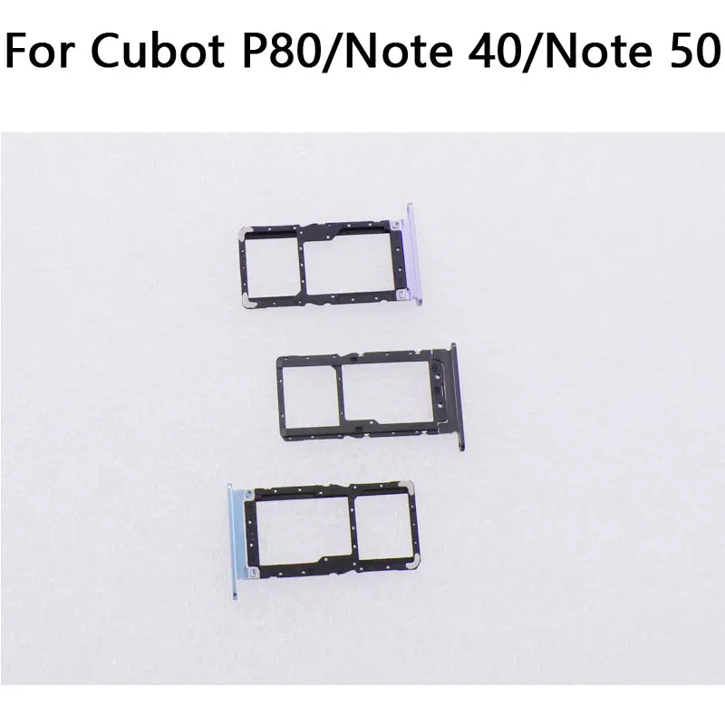 New Original Cubot P80 Note 40 Note 50 SIM Card SIM Tray Card Holder Slot Adapter For CUBOT P80 Smart Phone