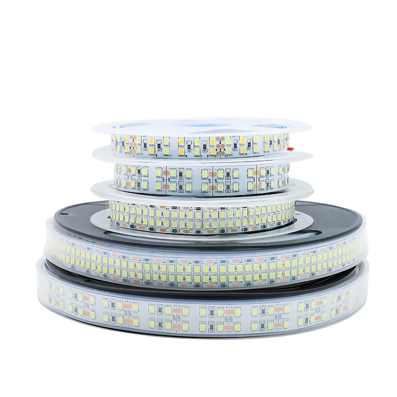 5m 12V 24V Double Row LED Strip CCT White Warm White 480 LED/m 240LED/m 3000k 4000k 6500k Adjustable Flexible LED Tape IP67 IP30