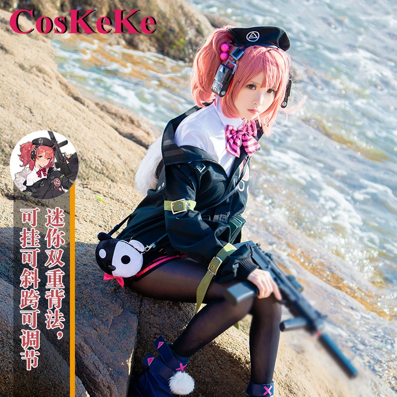 

CosKeKe MP7 Cosplay Anime Game Girls Frontline Costume Fashion Combat Uniform Women Halloween Party Role Play Clothing S-XXL New