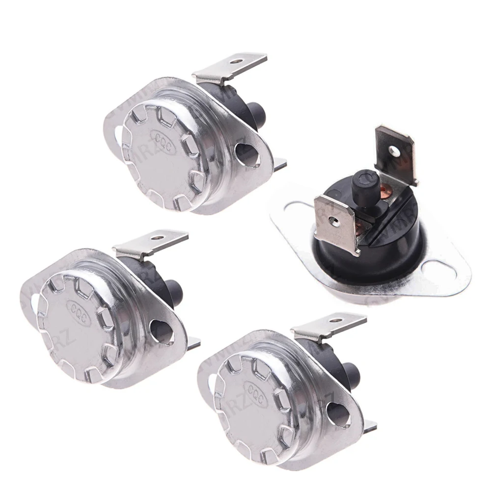 1PCS KSD303 10A 80C 90C Degrees Celsius Manual Reset Thermostat Normally Closed Temperature Switch Temperature Control 45C  110C