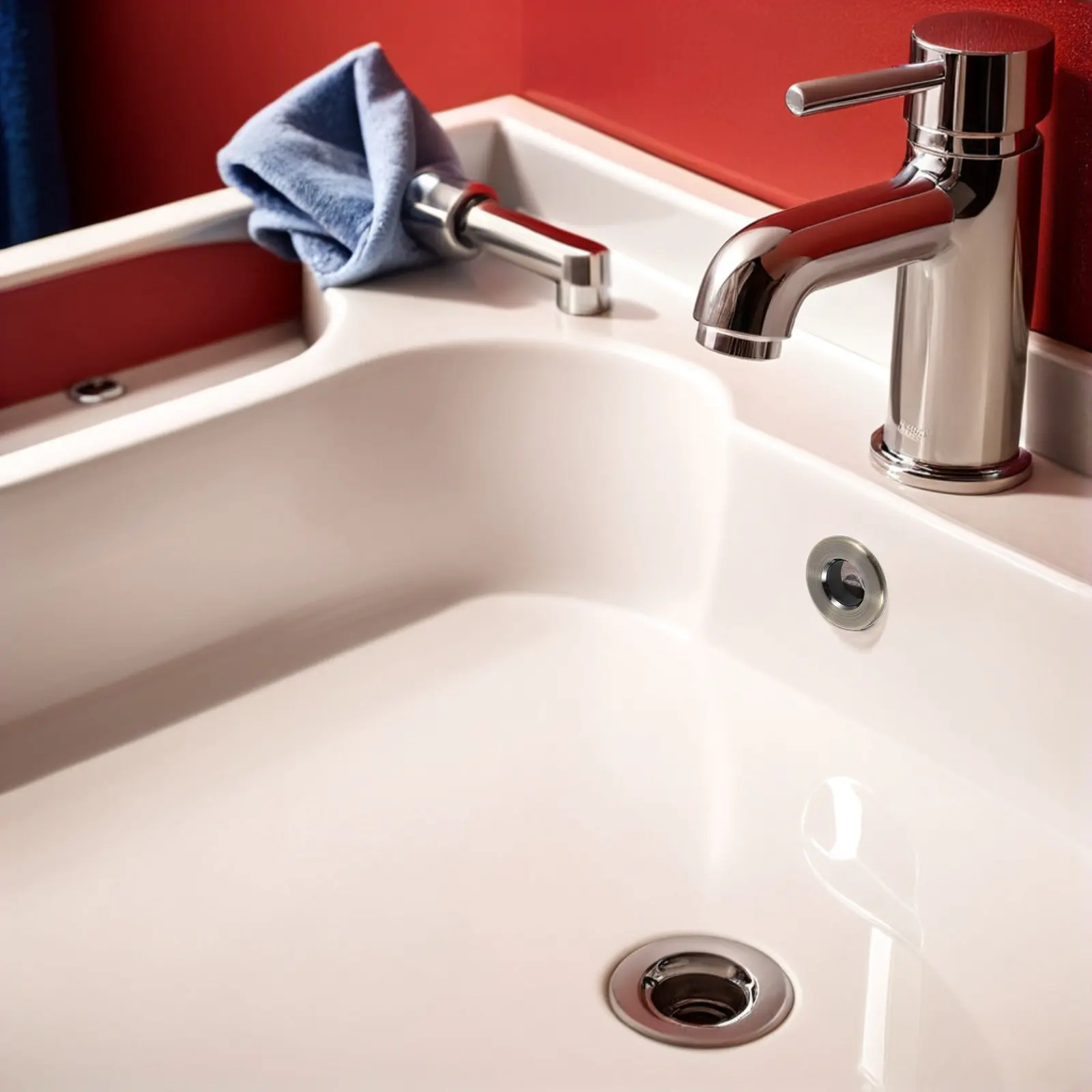 

Набор из 6 декоративных заглушек для слива раковины, универсальные для отверстий 23-25 мм, для ванной и кухни