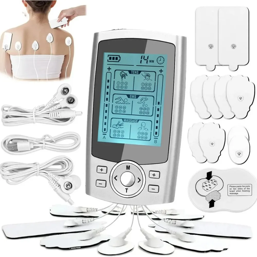 

Ems Eletric Muscle Stimulator Therapy High-Frequency Tens Muscle Stimulator Physiotherapy Pulse Body Massager Slimming Machine