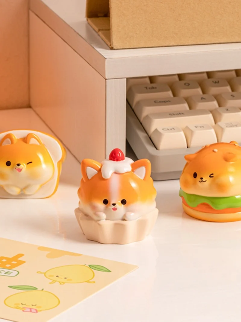New Bread Dog Blind Box Cute Children\'s Doll Baby Dog Gift Toy Handmade Gift Table Decoration Can Be Collected And Gifted
