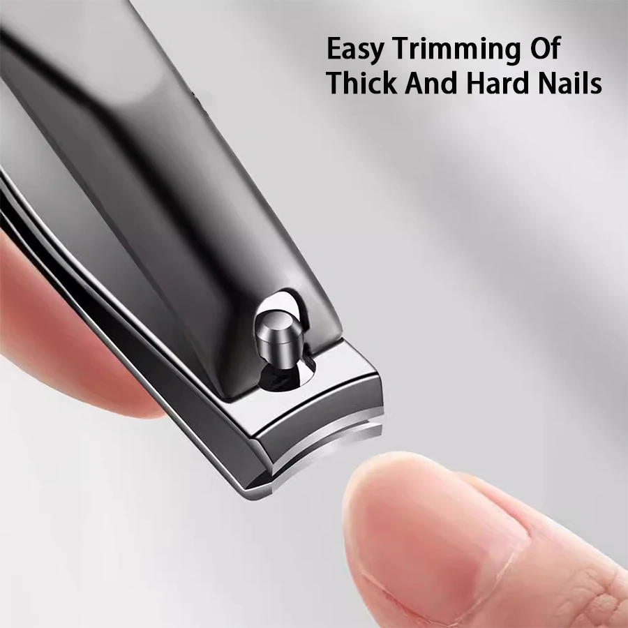 Roestvrijstalen Vingernagel & Teennagel Tondeuse Voor Dikke Nagels Nagelknipper Scherpe Nagel Trimmers Voor Mannen Vrouwen Volwassen