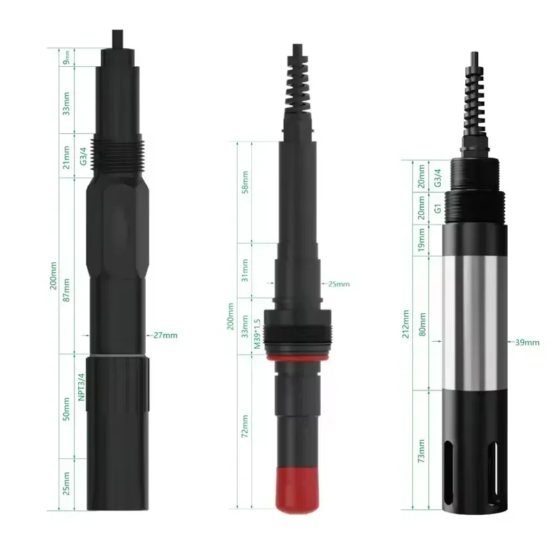 2025 RS485 MODBUS 4-20MA SMART SODIUM ION SENSOR ONLINE WATER QUALITY ANALYZE NA ION PROBE SENSOR for WATER TREATMENT