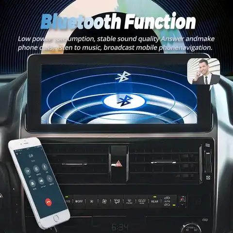 12.3" Android Qled Screen For Lexus GX400 GX460 2010-2022 Support Original CD Mark Levinson Audio GPS CarPlay Car Radio Player 10 best sales gx460 carplay - №3