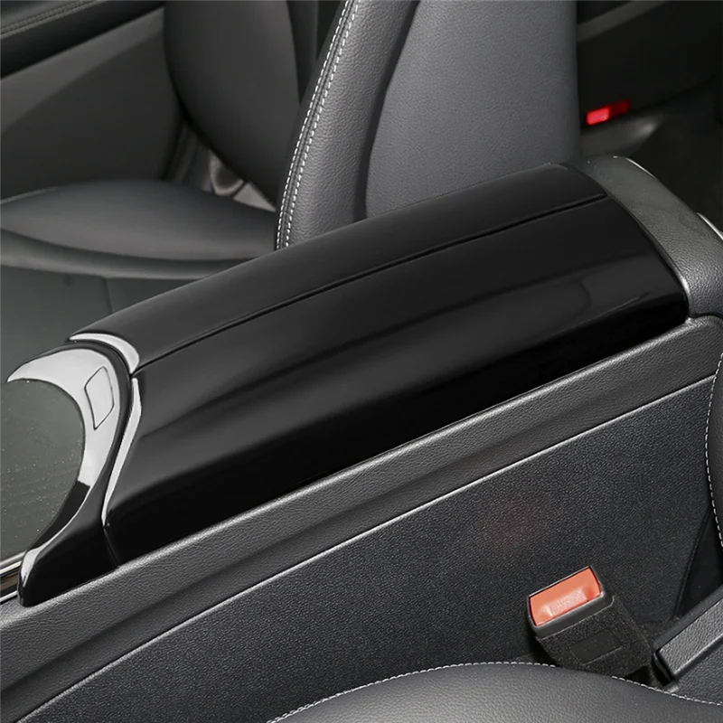 

Armrest Box Cover Armrest Box Cover For Benz GLC Center Armrest Box Cover Carbon Fiber-A08Q