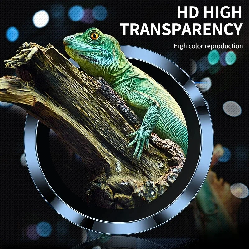 Full Cover Camera Lens Protector Glass For iPhone 14 13 12 11Pro Max Metal Lens Ring Protection Film For iPhone 12 13Mini 14Plus