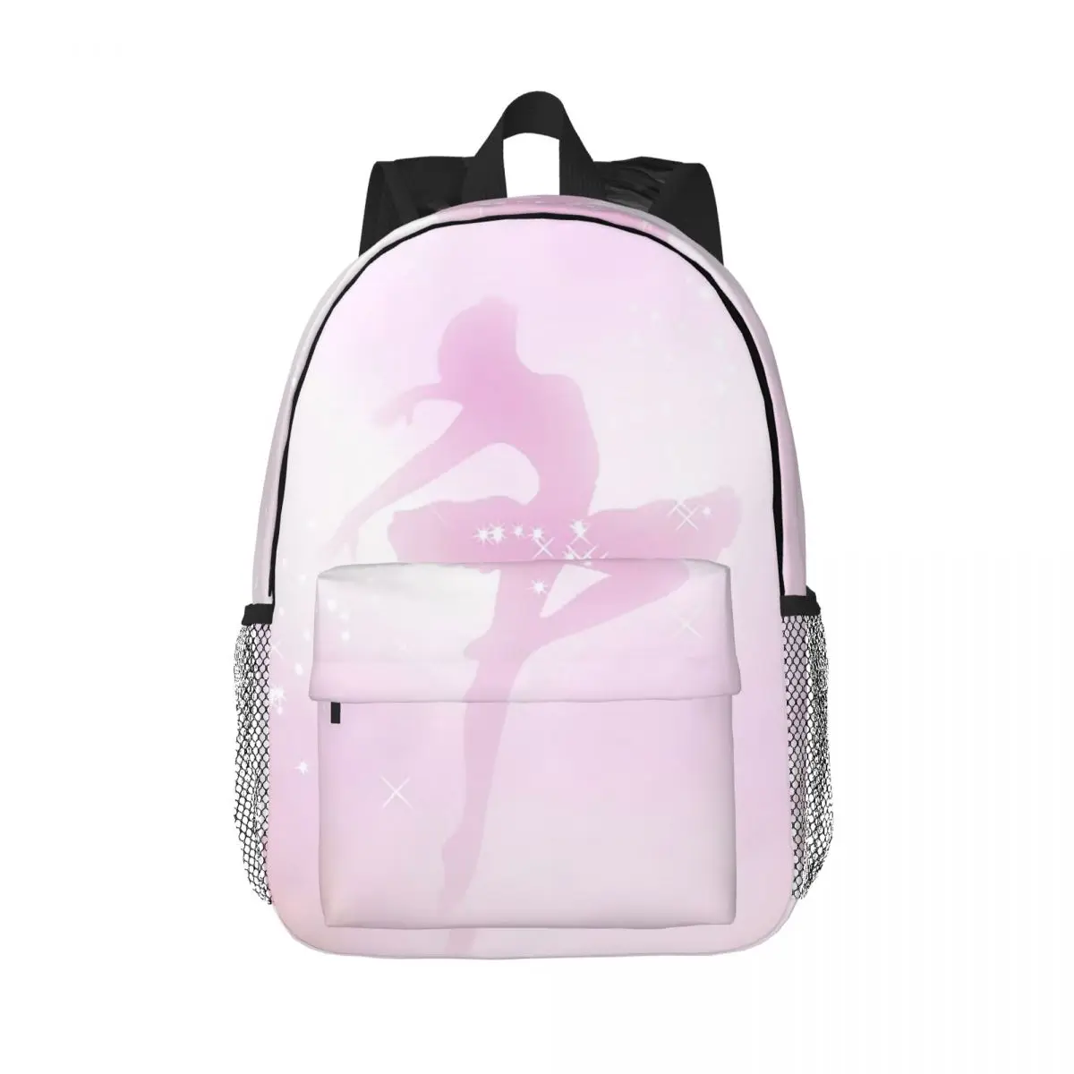 Ballett-Tanz macht mich frei Ballerina Tänzerin Rucksack Tagesrucksack Jungen Mädchen Schultasche Schultertaschen für Männer Frauen Kinder Schultasche